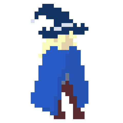 Magician Idle Animation